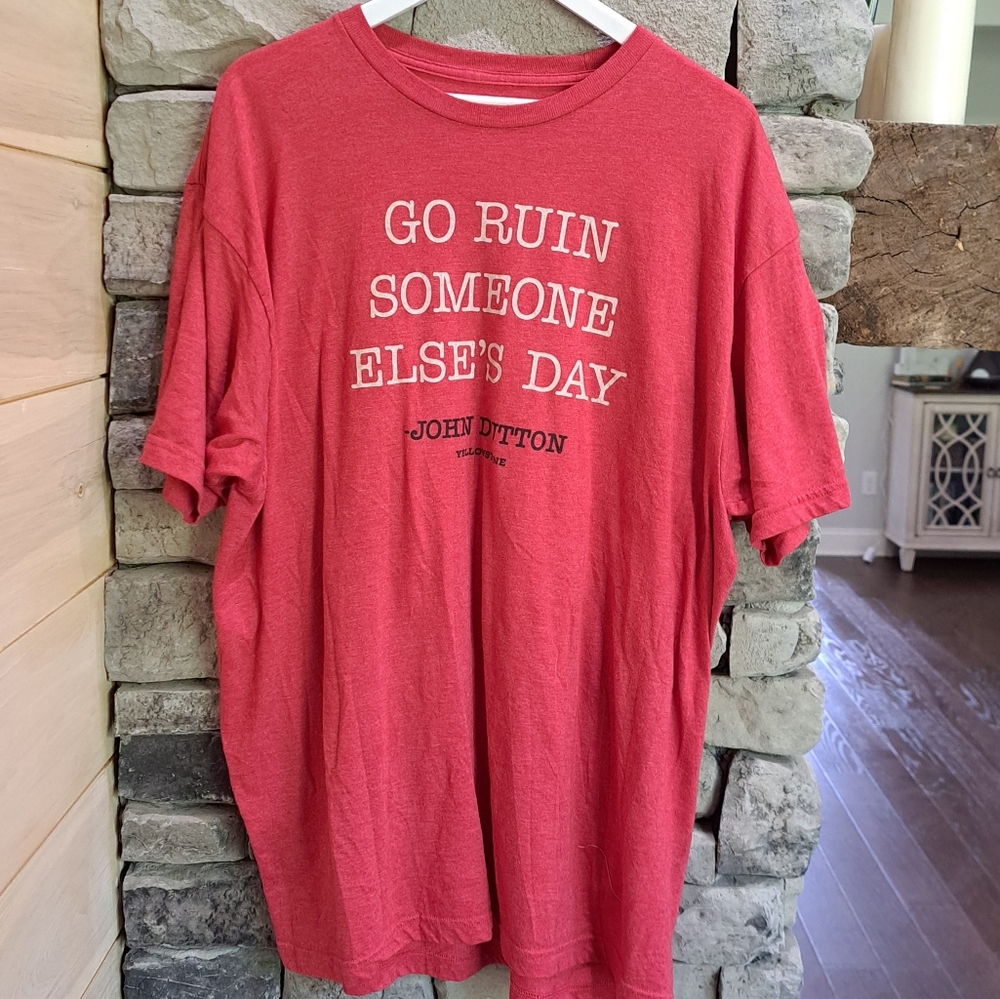 Yellowstone John Dutton Quote tee sz 2XL